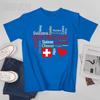 Unisex Why I Love Switzerland Tshirt Tees Oneck T Shirts WoUnisex Boys 100 Cotton TShirt