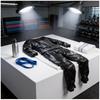 Pvc Sauna Suit Sweatenhancing Fitness Set For Men And Women With Polyester Fabric
