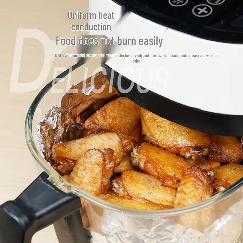 Miaojie Gruba Nieprzywierająca Folia Aluminiowa