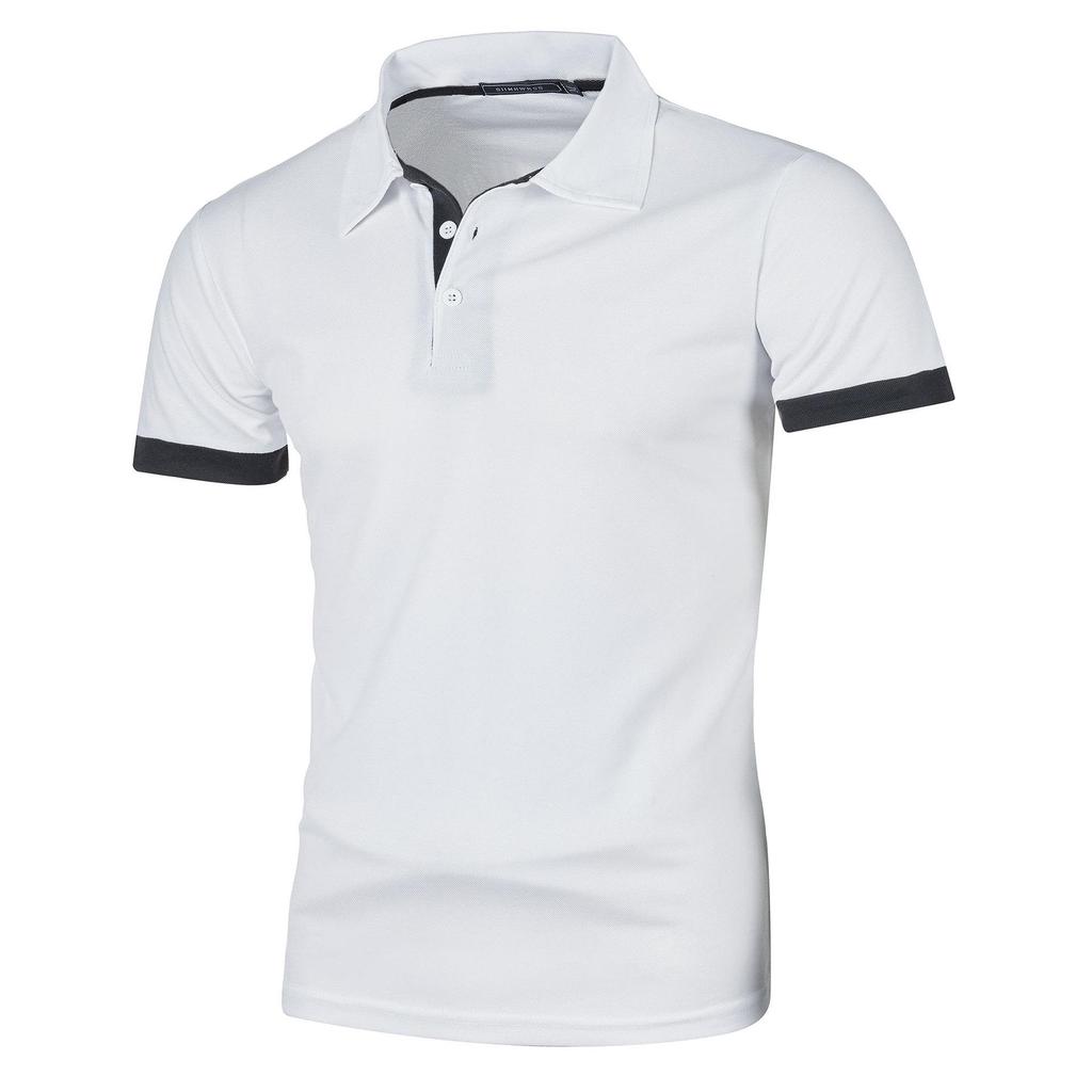Men’s Trendy Summer Polo T-Shirt - Short Sleeve Fashion