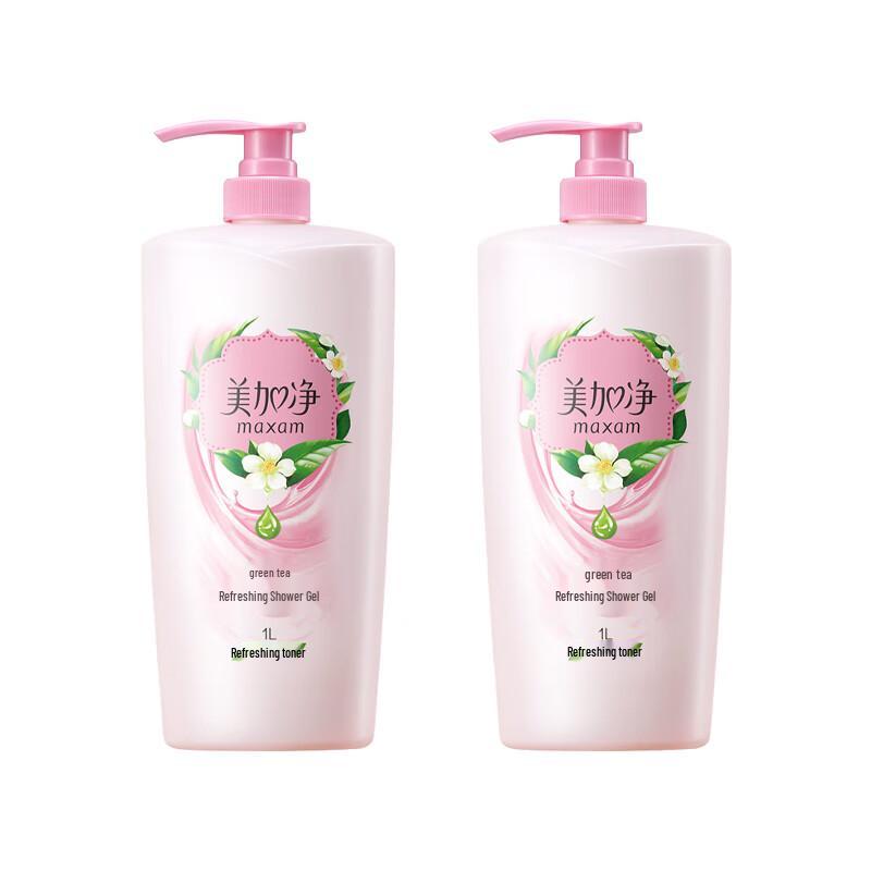 MAXAM Refreshing Shower Gel 2x1L Twin Pack