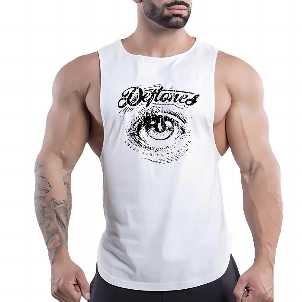 Ärmelloses Shirt Outdoor Basketball Schnell trocknend Four Seasons Fashion Gym Tank Top Y2k Sport Freizeit Atmungsaktive Herrenbekleidung Fnaf