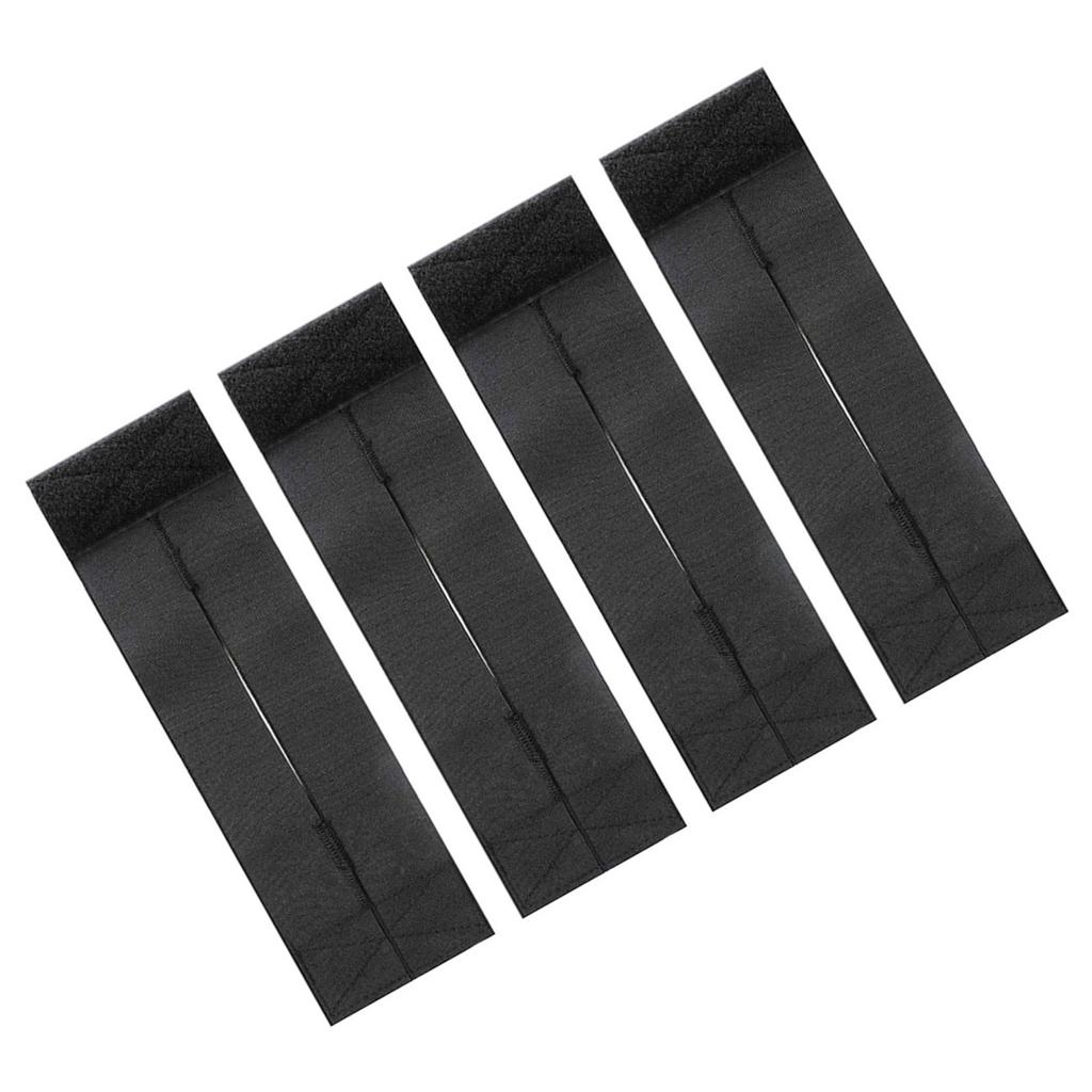 4Pcs Baseball Glove Wrap Lacing Strap Baseball Equipment Wrap Adjustable Elastic Bands Baseball Glove Strap with Sticker