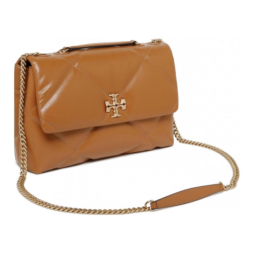 Tory Burch Kira Diamond Quilt Chain Shoulder Bag Women Shoulder Bag Brown 154704-200