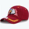 Men's and Women's American Flag Eagle Embroidery Baseball Cap - Korean Style Duckbill, Fashionable Outdoor Sunshade Hat