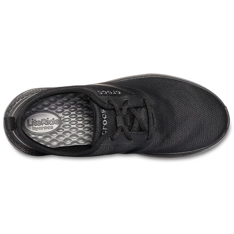 Crocs LiteRide Schuhe Stoff 'Schwarz' 205162-060