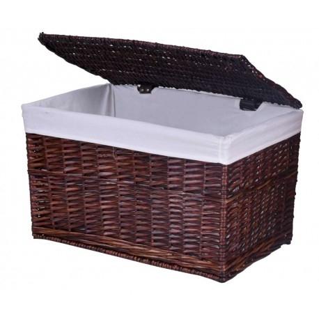 Brown Wicker Trunk 65 L