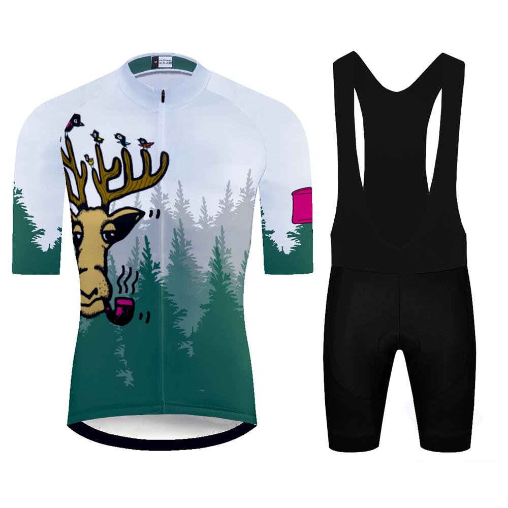 

2026 Outdoor Cycling Suit Ciclismo Summer Short Sleeve Cycling Jersey Breathable Maillot Ciclismo Hombre Cycling Clothing Set XXL