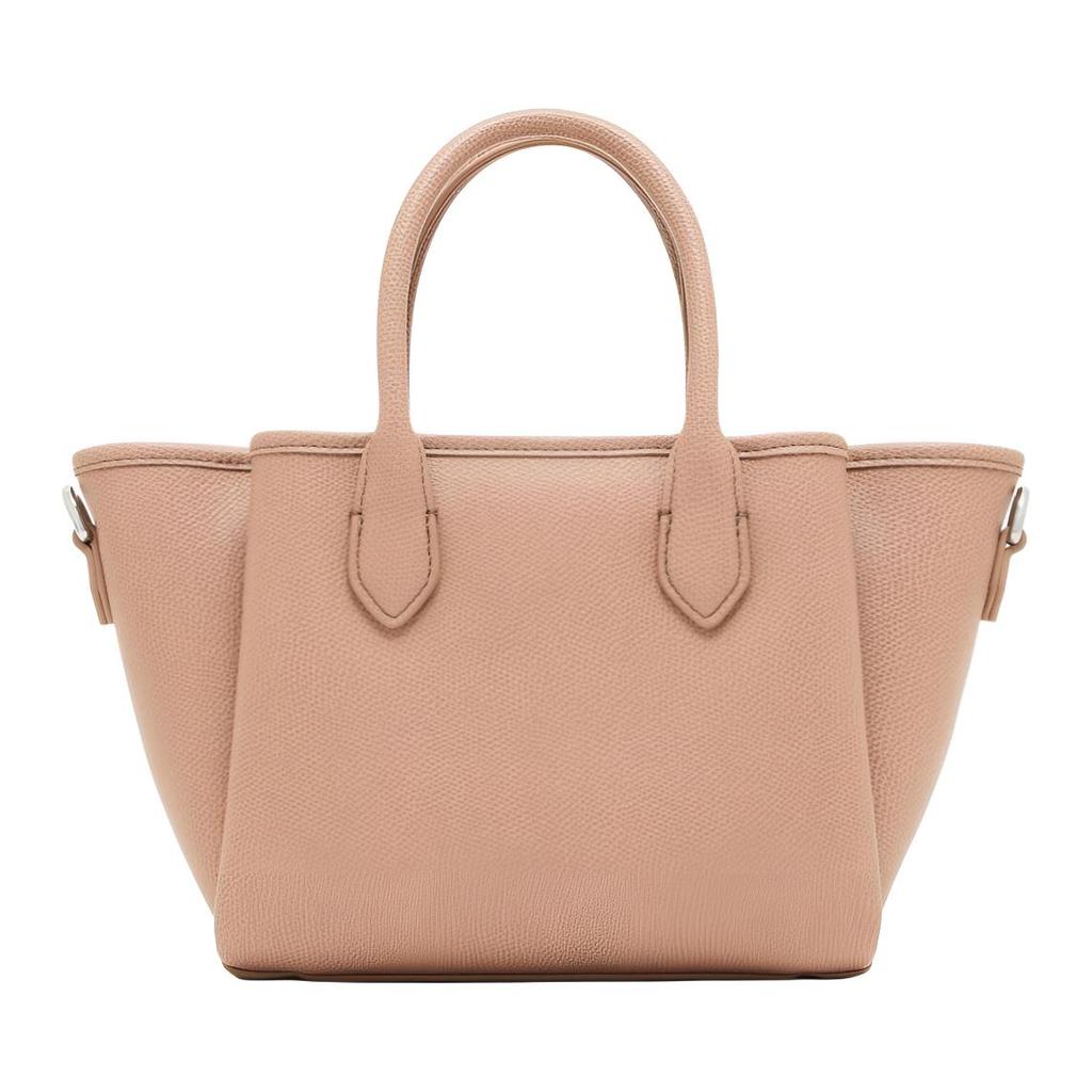 Emporio Armani Logo-Detail-Aufnäher Tragetasche Damen Tragetaschen Braun EW002328AF17799M1188