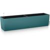 LECHUZA Planter - Balconera Color 80 - 79 X 19 X 19 Cm - Complete Kit - Petrol Blue - 12 L