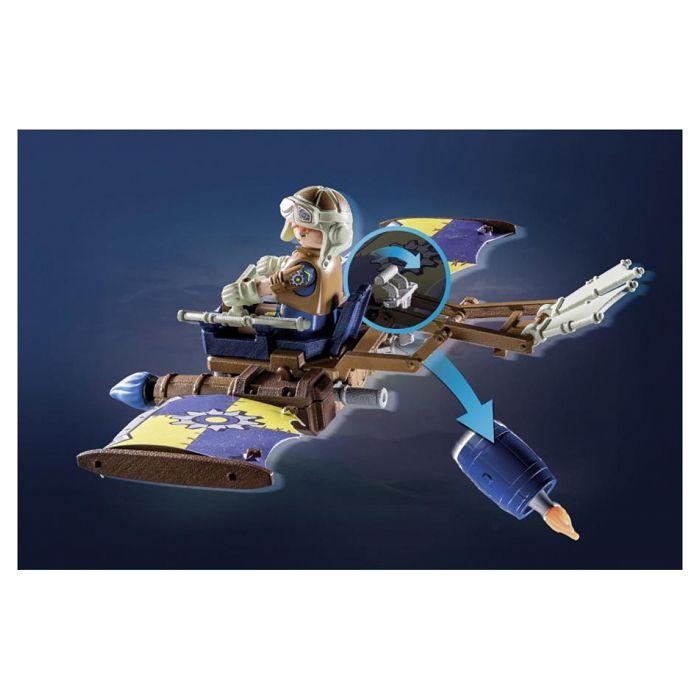 Jeux de construction - playmobil - planeur - 1 personnage - a partir de 4 ans - mixte