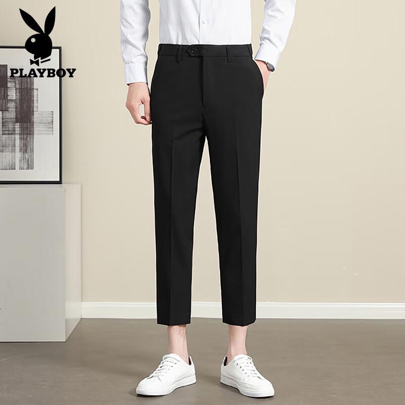 Мужские брюки PLAYBOY в стиле business casual, прямого кроя 32