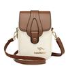 Ladies' Small Bag New Trendy and Versatile Mobile Wallet, Multi-layer Light Luxury Texture Single Shoulder Crossbody Bag
