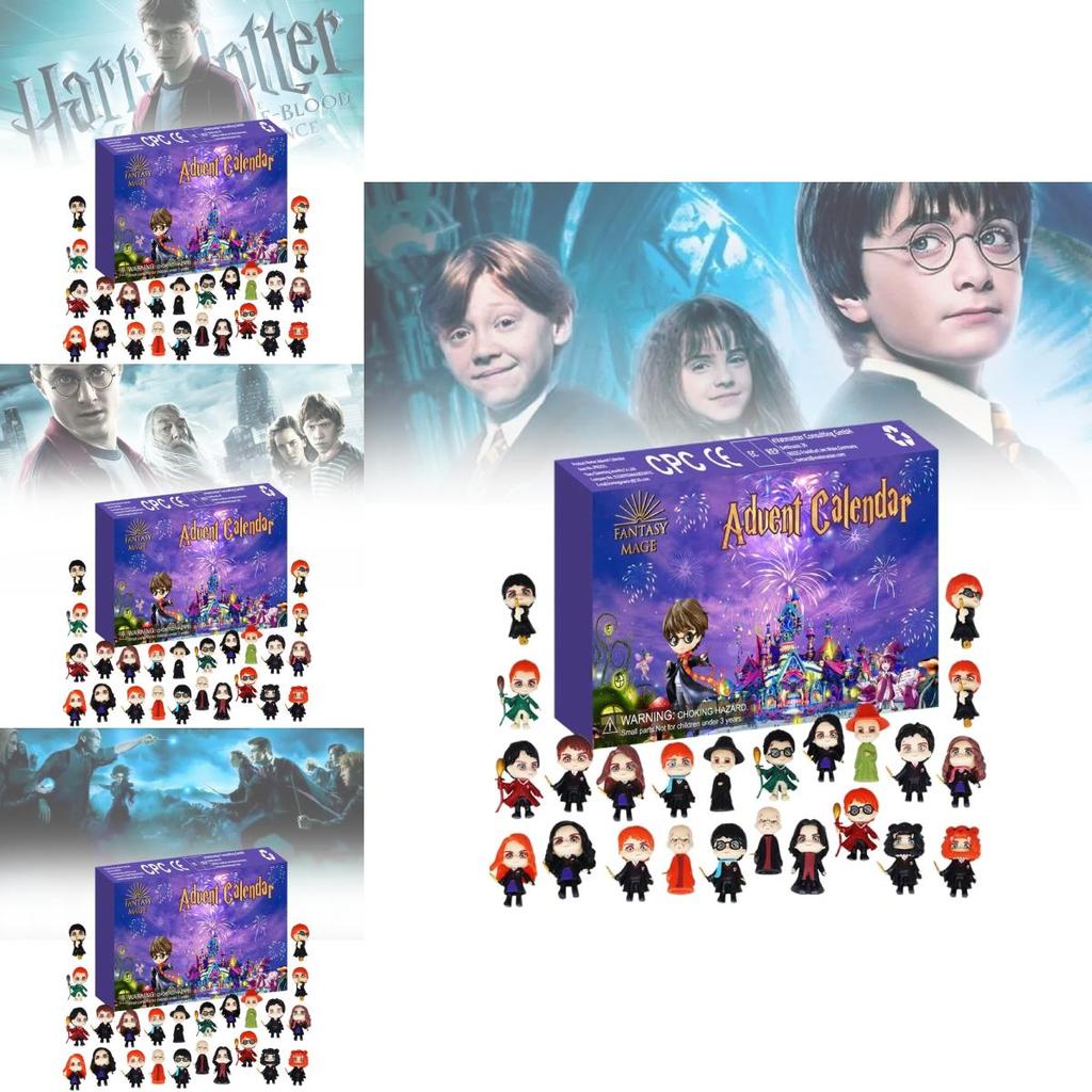 Bezaubernder Harry Potter Countdown Weihnachts-Blindbox Spielzeug Geschenkset für Zauberer