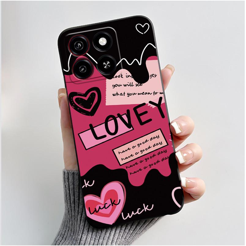For ZTE Blade A35 Case Cute Cool Fashion Silicone Soft TPU Cover For ZTE Blade A55 Cases Blade A35 Back Cover Shockproof Bumper