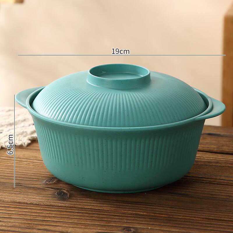 Thickened PP Imitation Ceramic Noodle Bowl