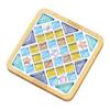 DIY Glass Mosaic Tile Coaster Set Mixed Color Mosaic Kit with Wooden Coaster Kids Adults Handmade Mosaic Crafts Coaster with Accessories
