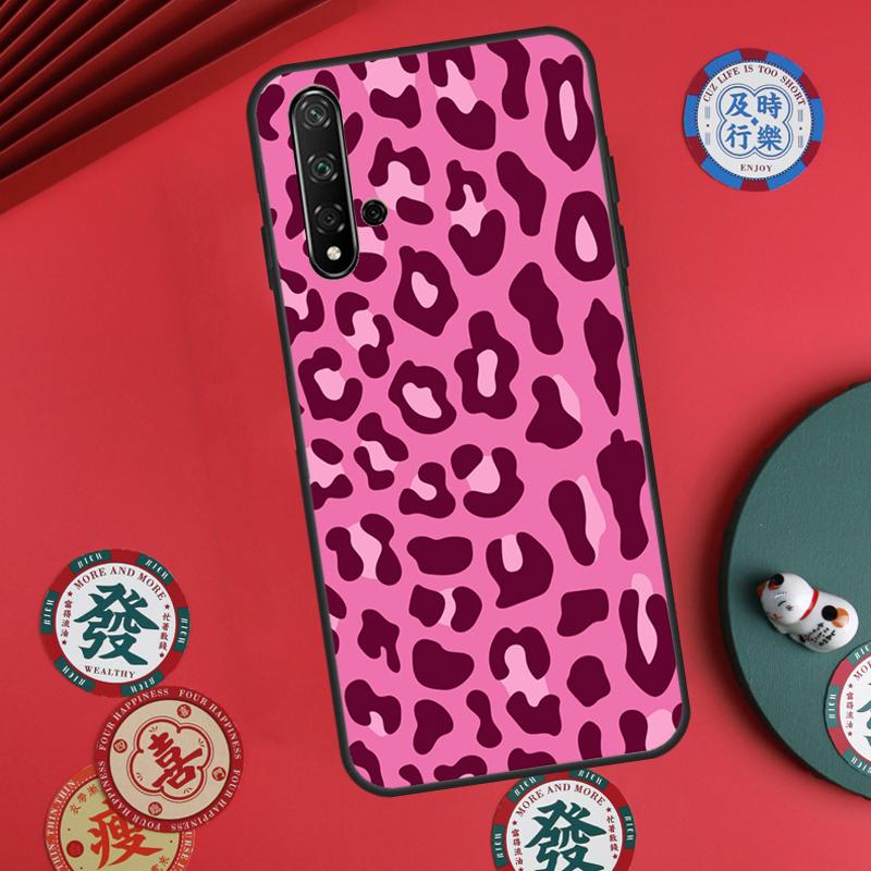 CAMOUFLAGE LEOPARD PRINT For Huawei Nova Y73 Y72 Y90 Y70 Y60 Y91 Y61 12s 12i 11i 8i 9 10 SE P40 Lite P60 P30 Pro Case