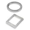 For Mercedes Benz C E S CLS GLC Class W205 W212 W213 W222 W218 X253 Car Accessories Central Clock Watch Ring Trim Diamond Cover
