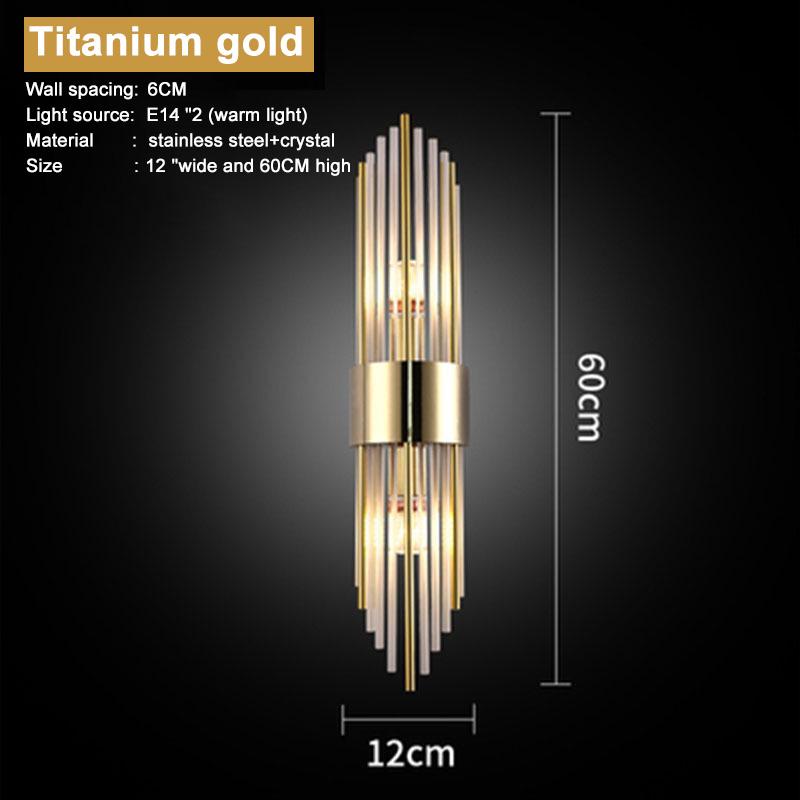 Light Luxury Minimalist Wall Lamp Living Room Bedroom Hotel Bedside Lamp Nordic Style Indoor Lighting Home Decoration Lights