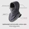 New Warm Scarf Mask Integrated Hat Windproof Coldproof Helmet Cap 3-in-1 Breathable Neck Warmer Autumn and Winter
