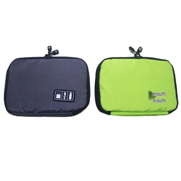 Custom Logo Digital Accessories Organizer Bag - Large Capacity for Cables, SD Cards, Earphones