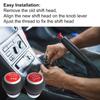6 Speed Shifter Knob Replacement Car Shifter Knob Head Manual Transmission Gear Shifter Knob Automotive Accessory