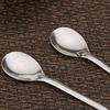 10Pcs Long Coffee Ice Handle Stainless Steel Tea Cream Dessert Spoon Tableware