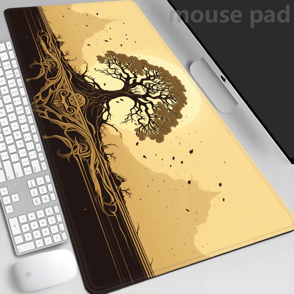 Viking Valknut Yggdrasil Tree Of Life Simple Design Customized Laptop Gaming Size For Keyboards Mat Mousepad For Boyfriend Gift