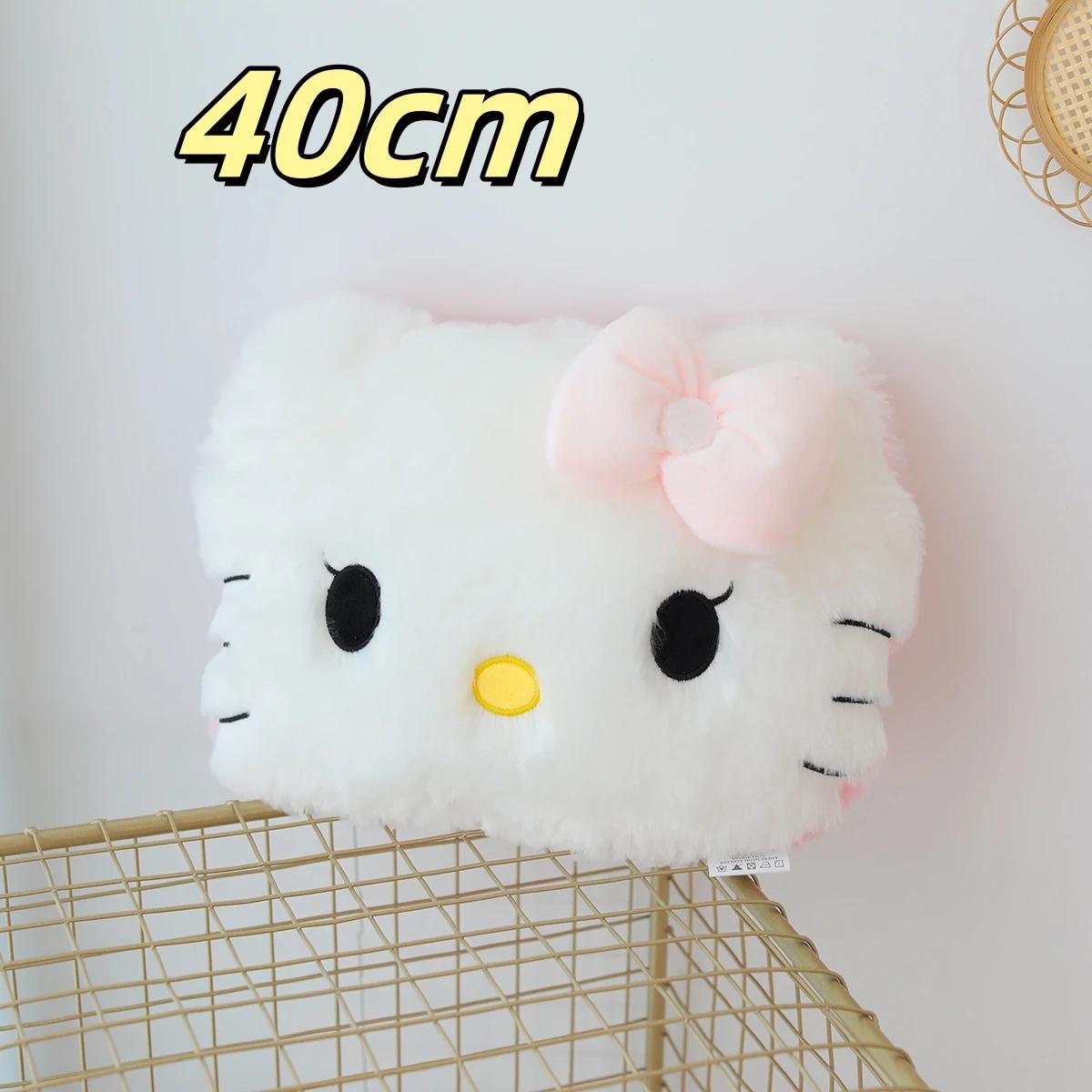 

Comfortable Hello Kitty Plushies Soft Hug Pillow Stuffed Anime Back Cushion Sofa Bed Big Size Plushies Xmas Gift For Girl As Picture