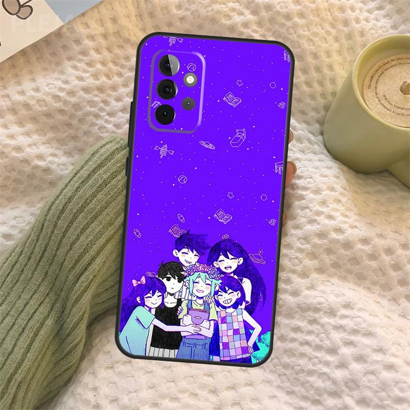 Omori For Samsung Galaxy A34 A54 A14 A13 A52S A33 A53 A73 A12 A22 A32 A52 A72 A71 A51 Phone Case