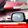 Toyota Corolla 07-12 Spiegelgehäuse & Spiegelglas: Rückspiegel Zubehör