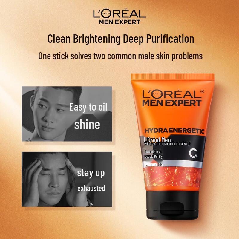 L Oréal Men Expert Hydra Energetic Deep Cleansing Foam 100ml