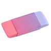 Dual Color Bevel Eraser Students Artists Large Size Block Rubber Eraser for School and Office 80x28mm Dual Color Bevel