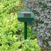 Solar-Powered Ultrasonic Animal Repeller with Flashing Lights for Cats, Dogs, Rats, and Birds