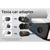 EVqiaoyi TYPE2 For Tesla Adapter 7.2kw TYPE2 Charging Pile to Tesla Car Charging Adaptor, Suitable for Model 3/Y/X/S