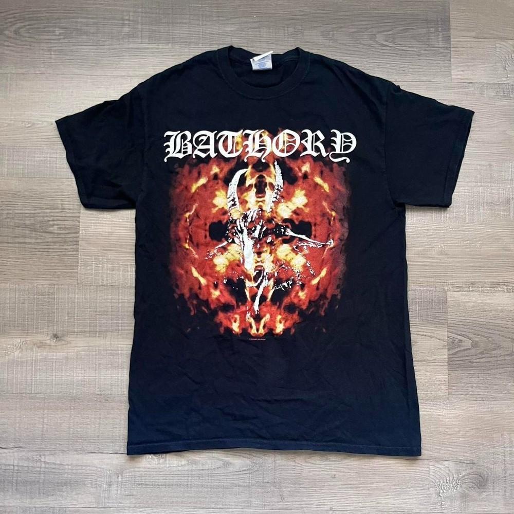 Gildan Shirts Bathory band short Sleeve Unisex S to 5XL SG786 Unisex T-Shirt XXXXL