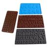 Silicone English Letter Chocolate & Cookie Baking Mold Epoxy DIY.