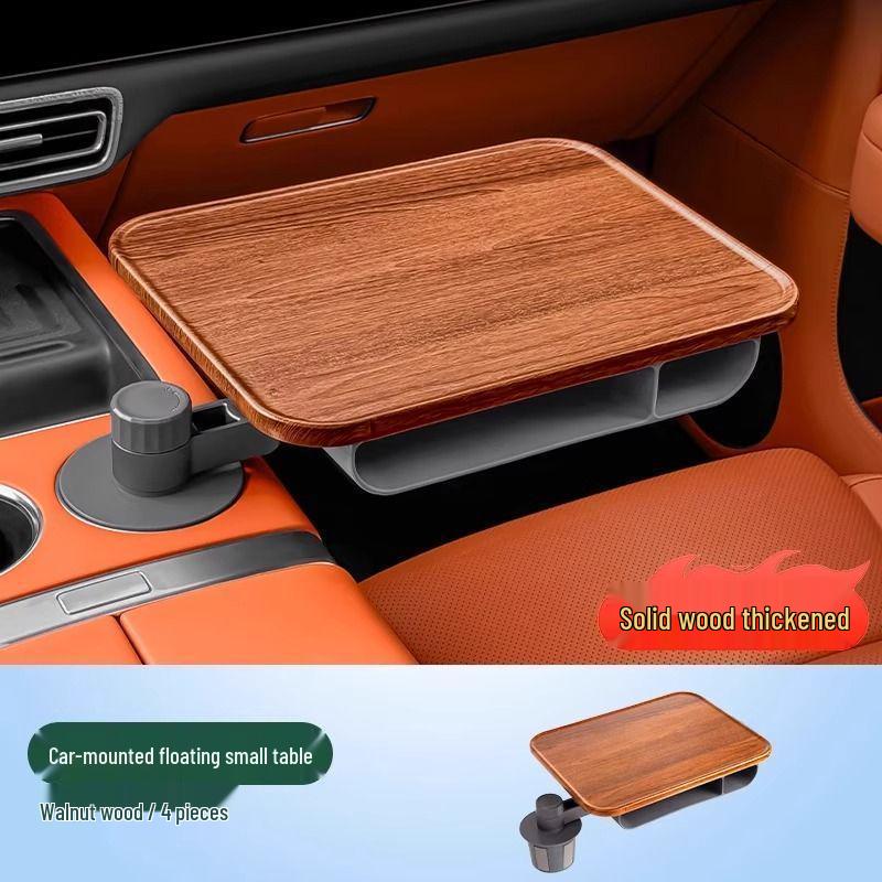This multi-functional, rotatable floating square table suits Li Auto L6, L7, L8, L9, and Mega models.