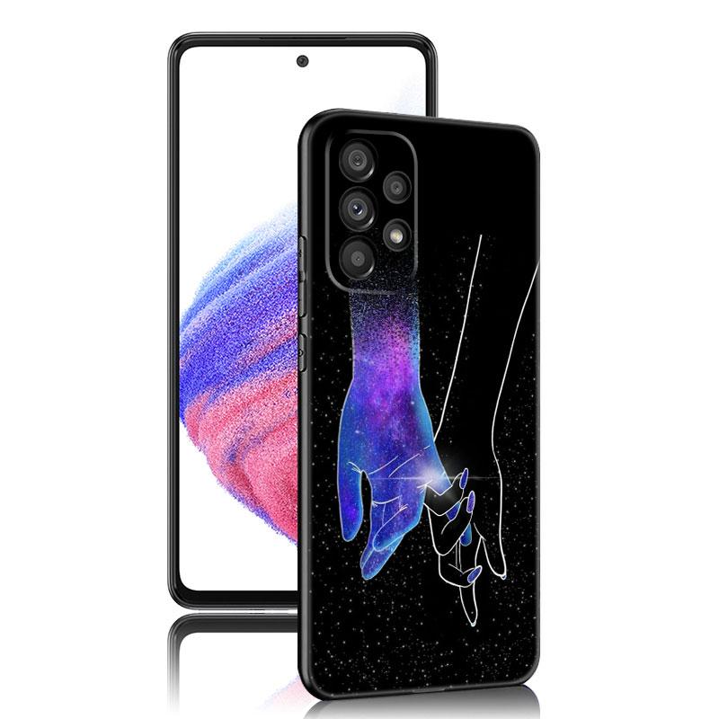 Love On The Finger Kpop Case For Samsung A04 A21 A30 A50 A52 S A13 A14 A22 A23 A32 A53 A73 5G A11 A12 A31 A33 A51 A70 A71 A72