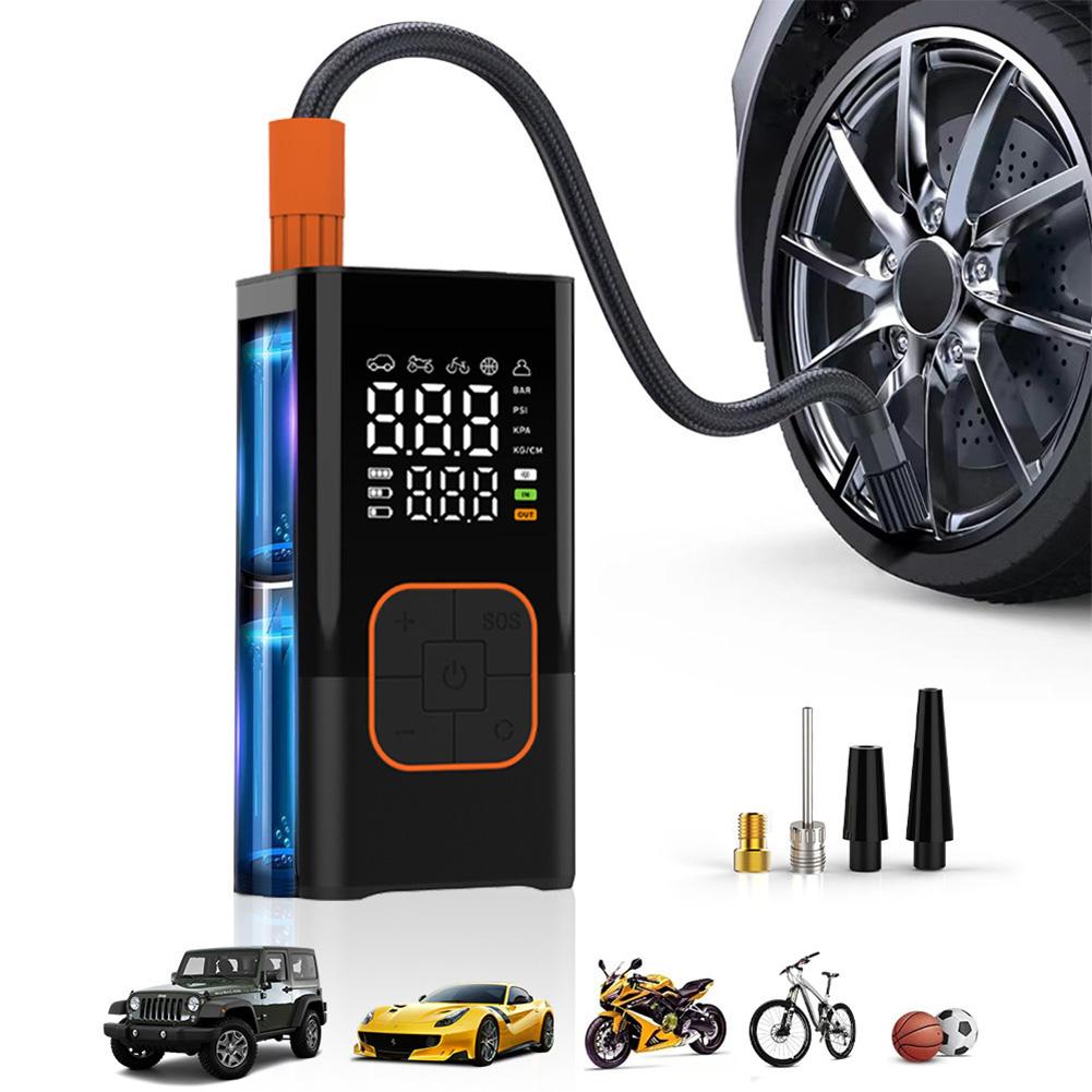 Wireless Air Pump 150psi Portable Electric Tire Inflator for Car Bicycle Motorcycle Air Compressor Injector Bike Accessories