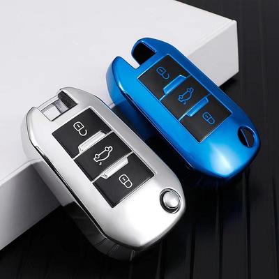 Für Citroen C4 C4L KAKTUS C3 C6 C8 Für Peugeot 2008 3008 4008 307 208 308 408 508 Auto Schlüssel Abdeckung fall Tasche Shell Zubehör