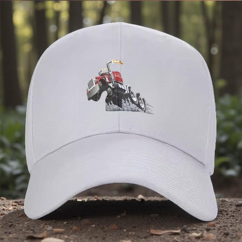OffRoad Truck Mudding Baseball Cap Outdoor Adventure Driver Hat Adjustable Polyester Adult Cap