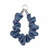 2-in-1 Scrunchie Phone Wrist Strap Stretchable Keychain Bag Charm Fabric Phone Lanyard  Women