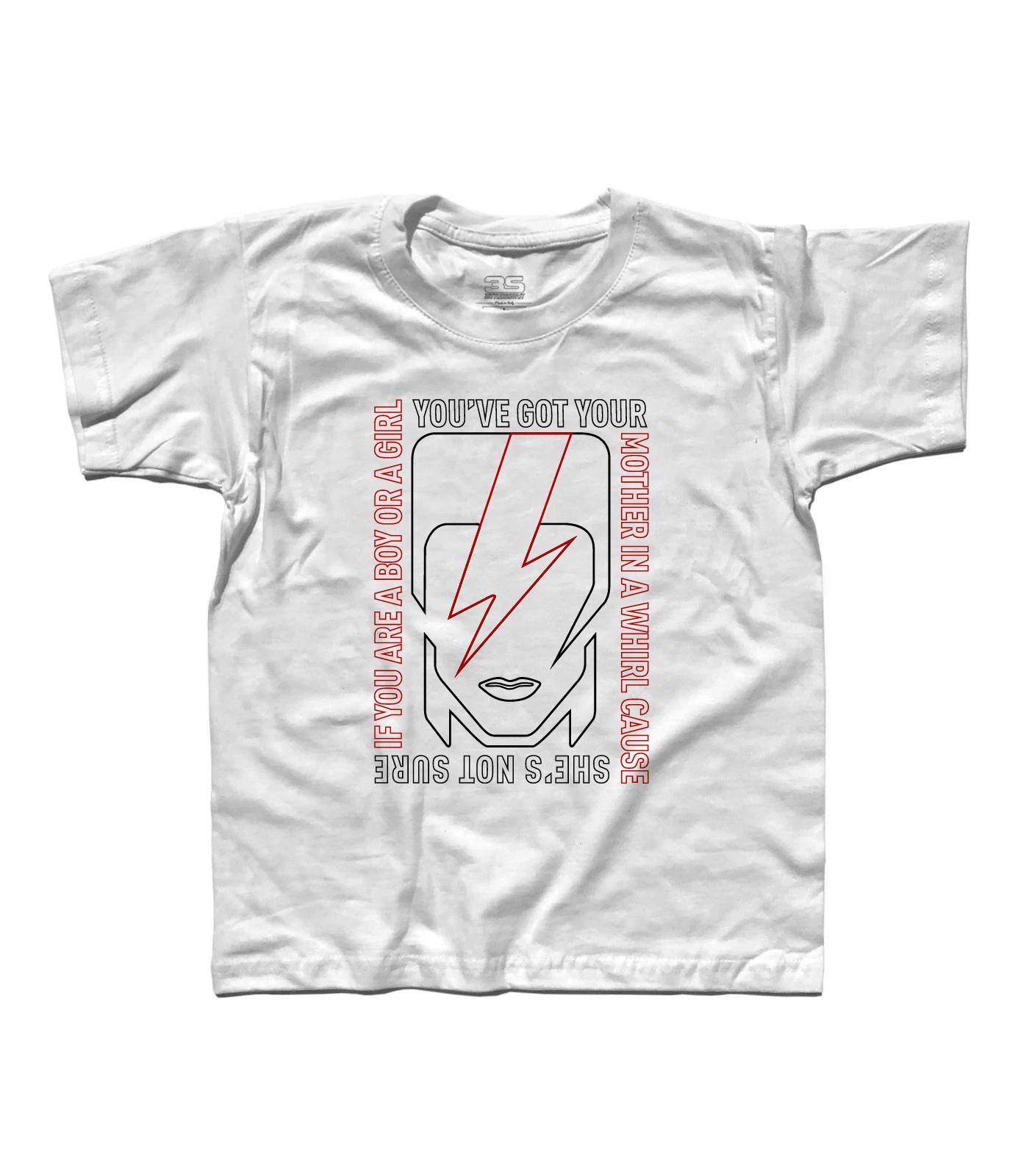

Rebel Rebel Kids T-Shirt - You ve Got Your Mother In A Whirl - Lyrics Collection 120