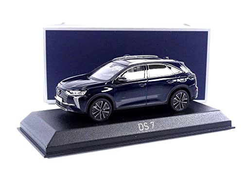 NOREV DS 7 22 Sapphire Blue 1/43 Scale Model 170052