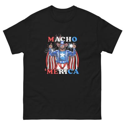 Unisex Macho Man T-Shirt, MachoMerica Shirt, Pro Wrestling T-Shirts, Macho Man T-Shirt