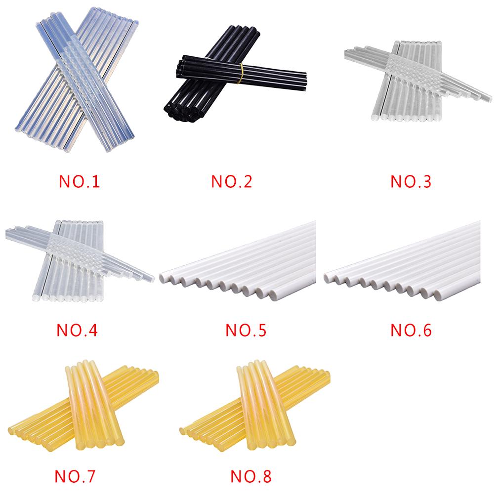 10pcs 7/11MM 7/11mm Mini Glue Sticks Fits Hot Melt General Purpose Adhesive
