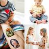 63pcs Halloween Temporary Tattoos Ghost Candy Pumpkin Bat Body Sticker Adult Boys Girl Tattoo Sticker Cosplay Party Sticker Prop