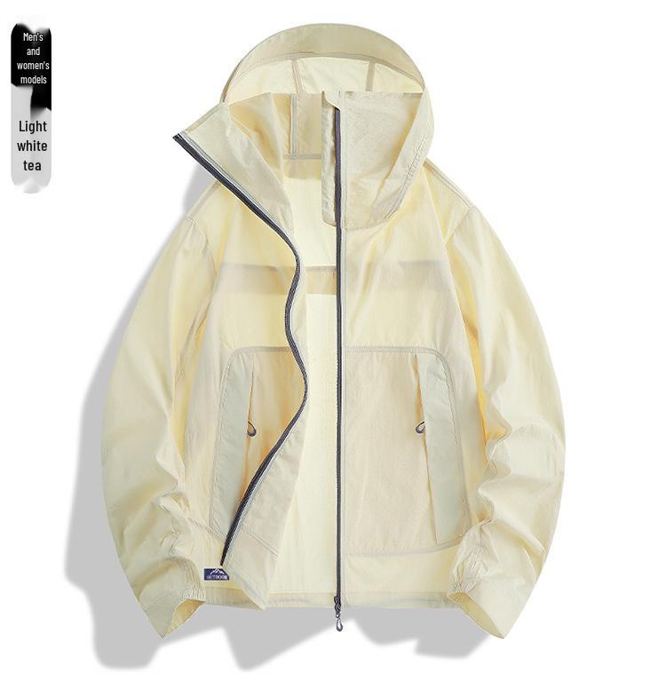 Petite Women's Lightweight Outdoor UV Protection Jacket and Men's UPF50+ Hiking Sun Jacket